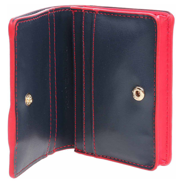 detail Tommy Hilfiger dámská peněženka AW0AW07121 0H4 tommy red mix