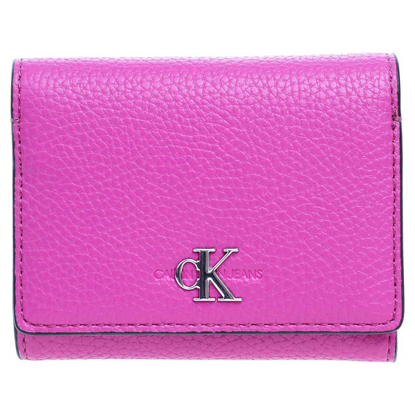 detail Calvin Klein dámská peněženka K60K607638 VIB vivid viola