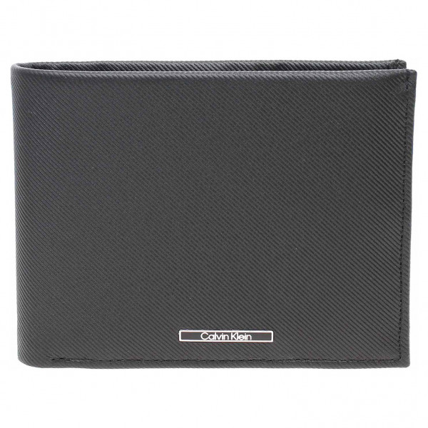 detail Calvin Klein pánská peněženka K50K507348 BAX Ck black