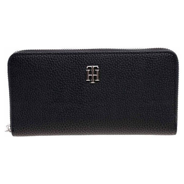 detail Tommy Hilfiger dámská peněženka AW0AW10541 BDS black