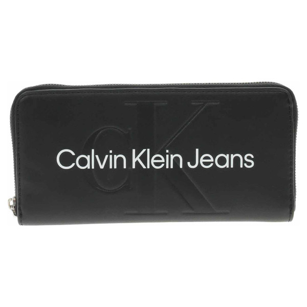 detail Calvin Klein dámská peněženka K60K607634 BDS black