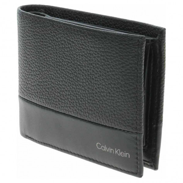 detail Calvin Klein pánská peněženka K50K509180 BAX Ck black
