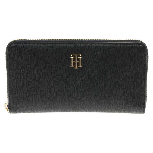 detail Tommy Hilfiger dámská peněženka AW0AW13645 BDS Black