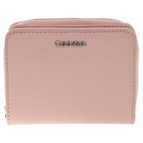 detail Calvin Klein dámská peněženka K60K609996 0J1 Cafe Au Lait Mono