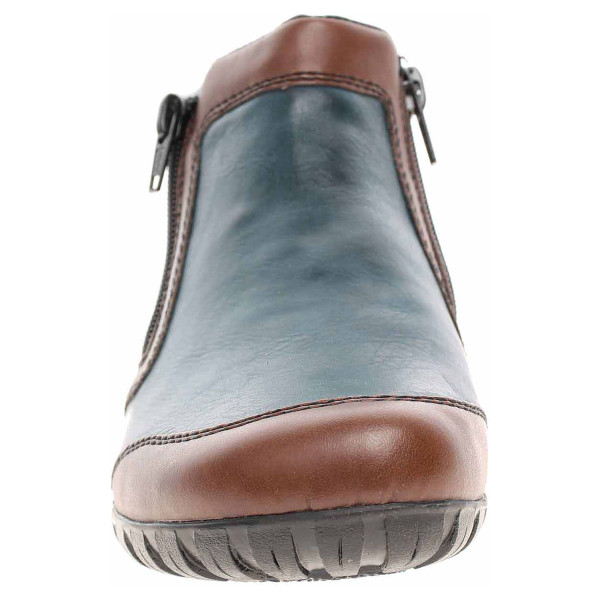 detail Dámska členkové topánky Rieker L4659-25 blau kombi