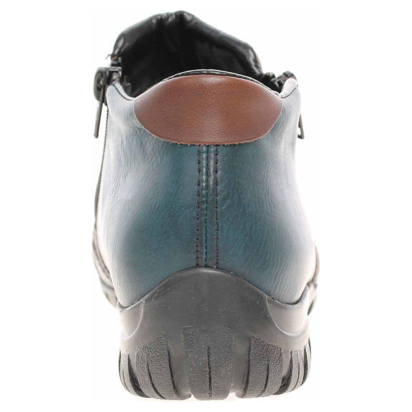 detail Dámska členkové topánky Rieker L4659-25 blau kombi