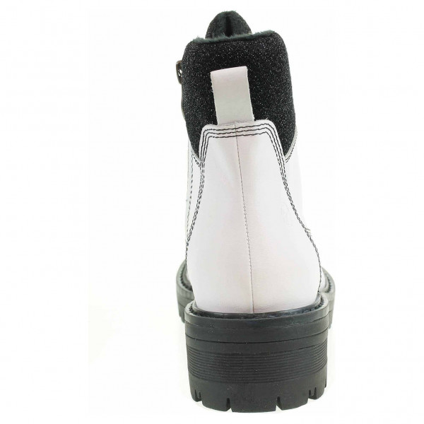 detail Dámska členkové topánky Tamaris 1-25214-21 white-black