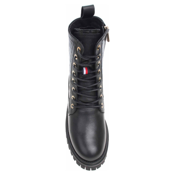 detail Dámska členkové topánky Tommy Hilfiger FW0FW05284 BDS black