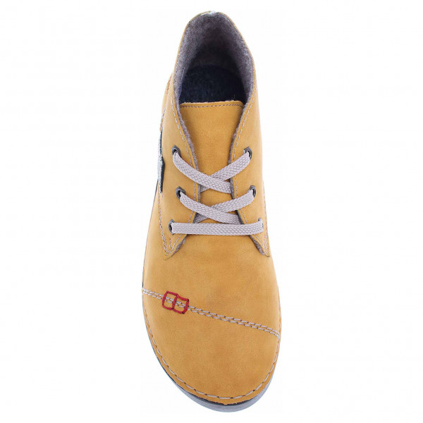 detail Dámska členkové topánky Rieker 52543-69 gelb