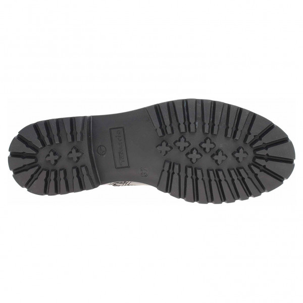 detail Dámska členkové topánky Tamaris 1-26822-37 black matt