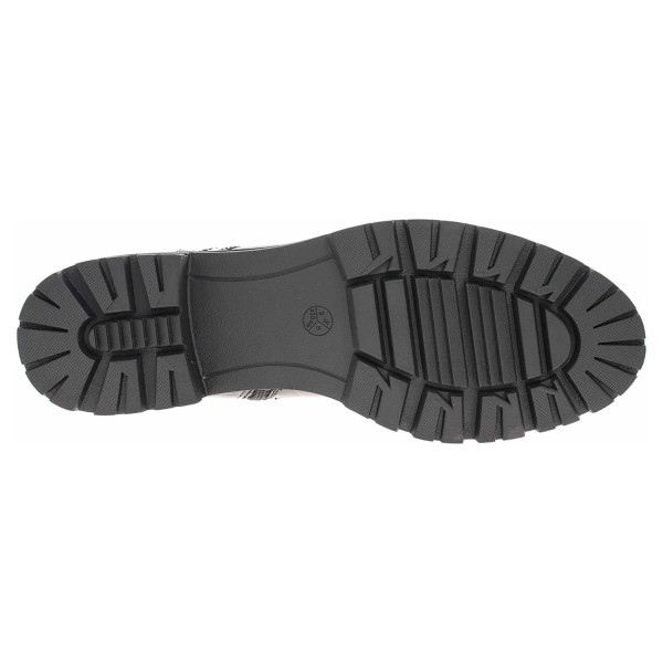 detail Dámska členkové topánky Jana 8-26209-27 black croco