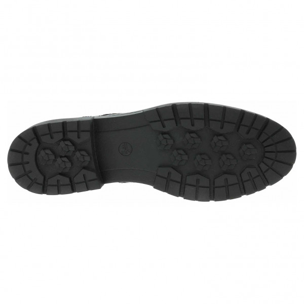 detail Dámska členkové topánky Jana 8-25263-29 black croco