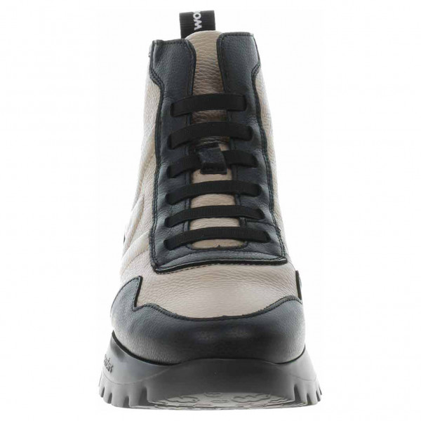 detail Dámska členkové topánky Wonders A-2415 negro-taupe