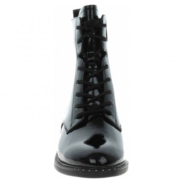 detail Dámska členkové topánky Tamaris 1-25102-41 black patent