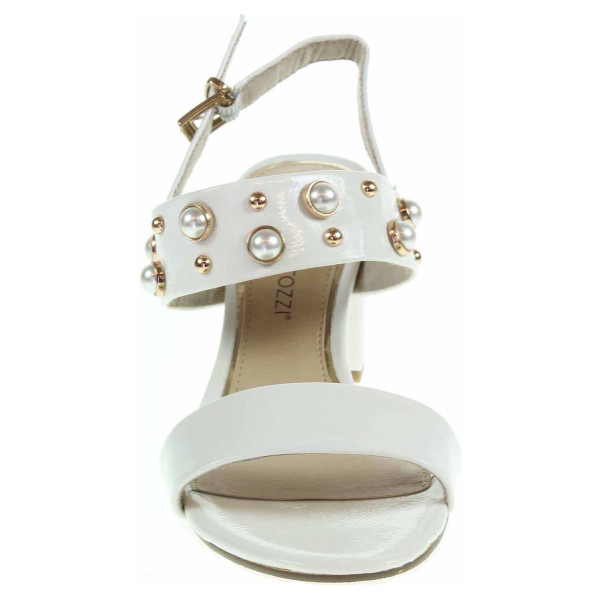 detail Dámske sandále Marco Tozzi 2-28353-20 white patent
