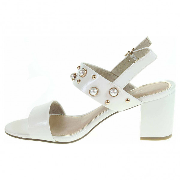 detail Dámske sandále Marco Tozzi 2-28353-20 white patent