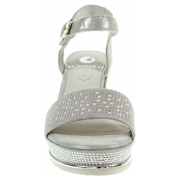 detail Dámske sandále Jana 8-28341-20 grey-silver