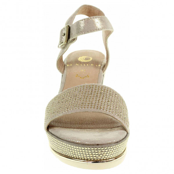 detail Dámske sandále Jana 8-28341-20 pepper-lt.gold