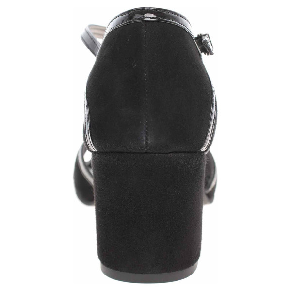 detail Dámska spoločenské topánky Caprice 9-28311-26 black comb