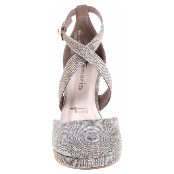 detail Dámska spoločenské topánky Tamaris 1-24416-21 platinum glam