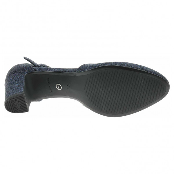 detail Tamaris spoločenské topánky 1-24432-41 navy glam
