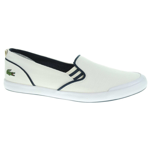 detail Lacoste Lancelle Slip-On dámská obuv bílá