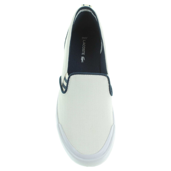 detail Lacoste Lancelle Slip-On dámská obuv bílá