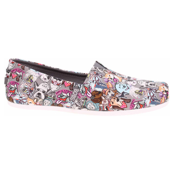 detail Skechers Bobs PLush - Doggone It gray-mt