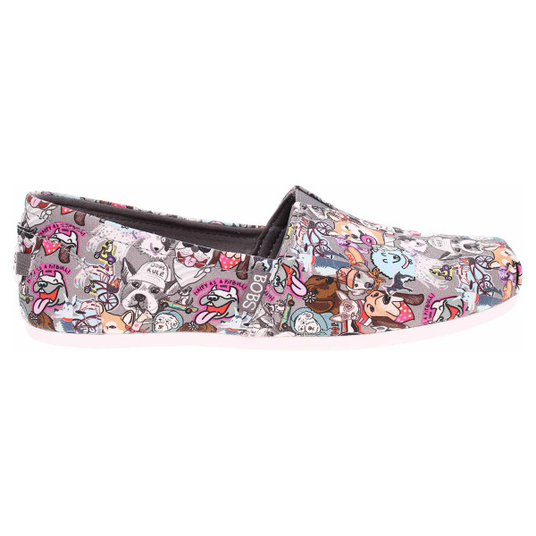 detail Skechers Bobs PLush - Doggone It gray-mt