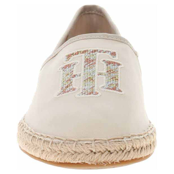 detail Tommy Hilfiger dámské espadrillos FW0FW06158 ACI classic beige