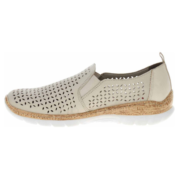 detail Dámske mokasiny Rieker N4251-60 beige