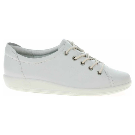 Dámske poltopánky Ecco Soft 2.0 20650301007 white