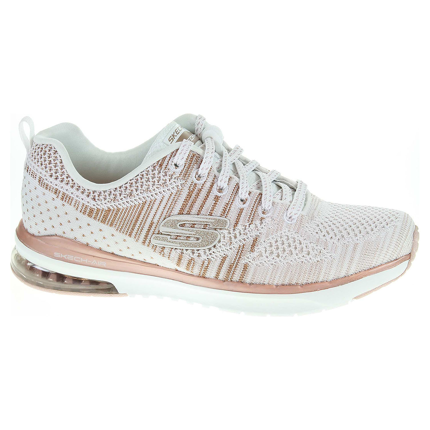 Skechers Skech Air Infinity Stand Out White Rose Gold