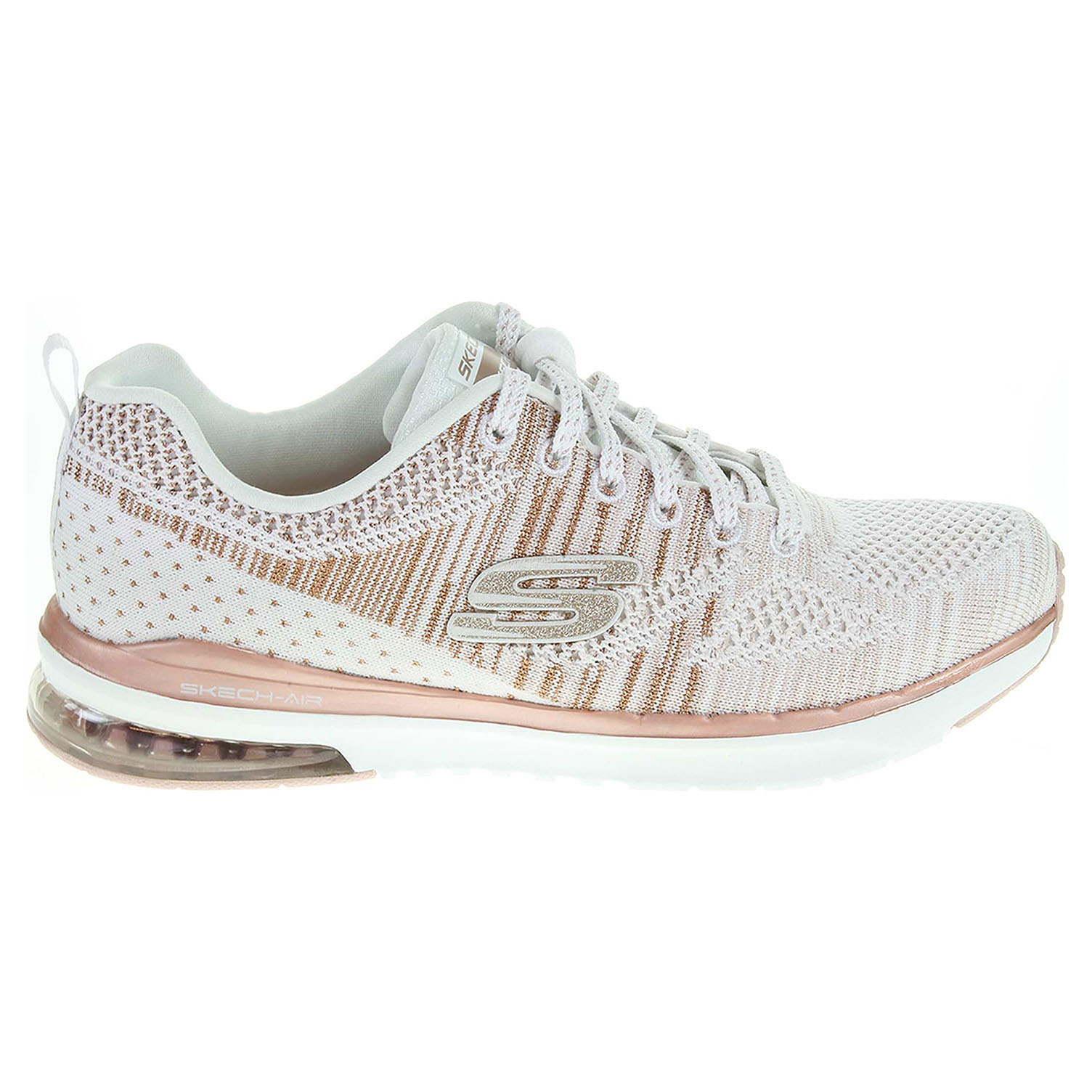 Skechers Skech Air Infinity Stand Out White Rose Gold