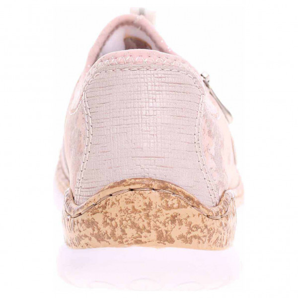 detail Dámska topánky Rieker N4263-30 rosa