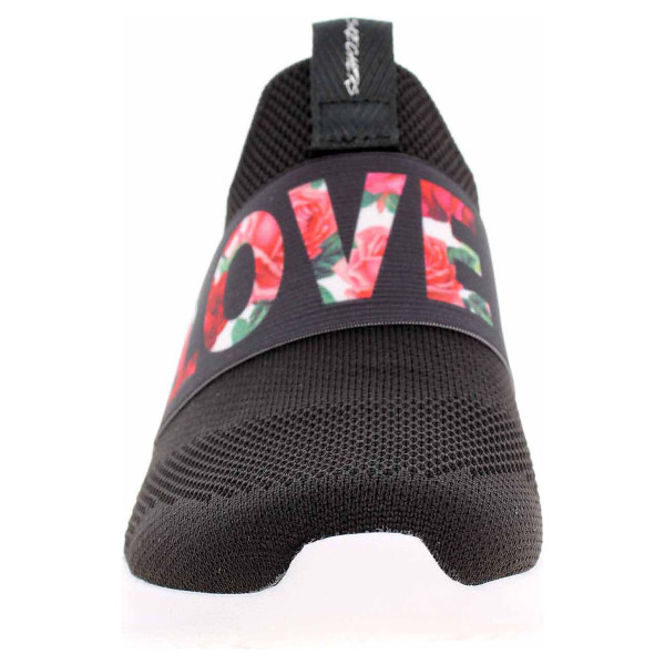 detail Skechers Ultra Flex - Love First black-white-pink