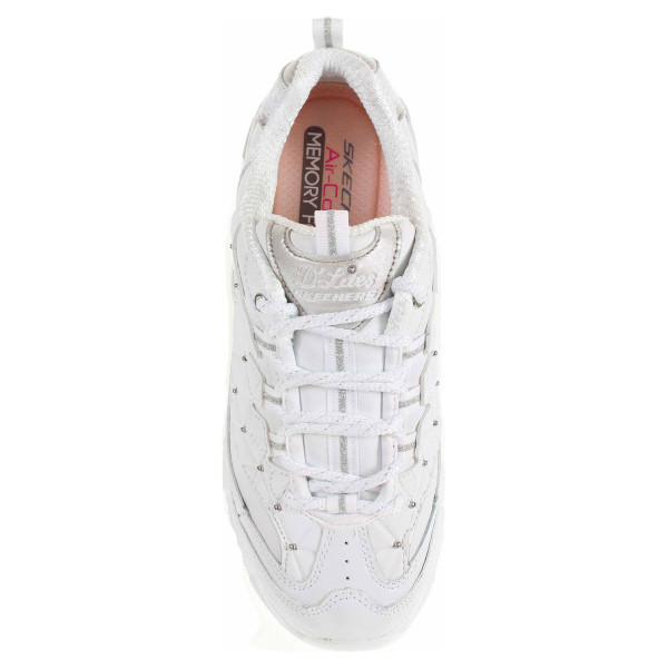 detail Skechers D´Lites - Glamour Feels white-silver