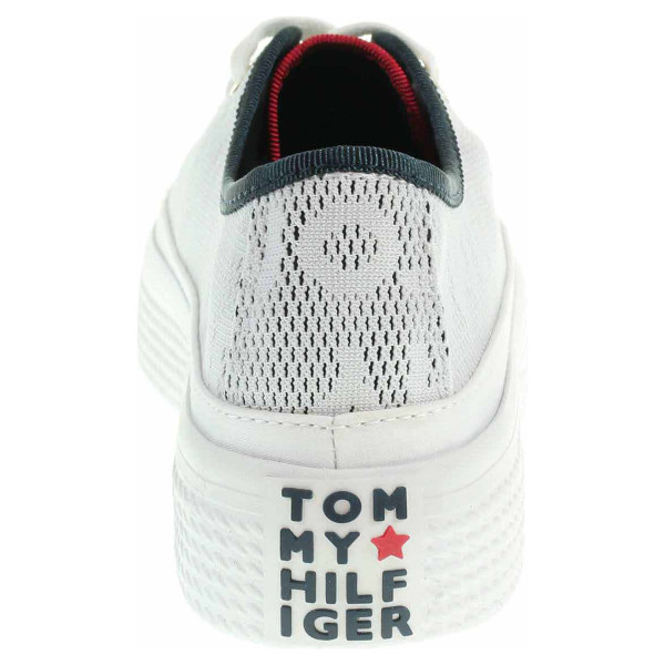 detail Dámska topánky Tommy Hilfiger FW0FW04071 100 white