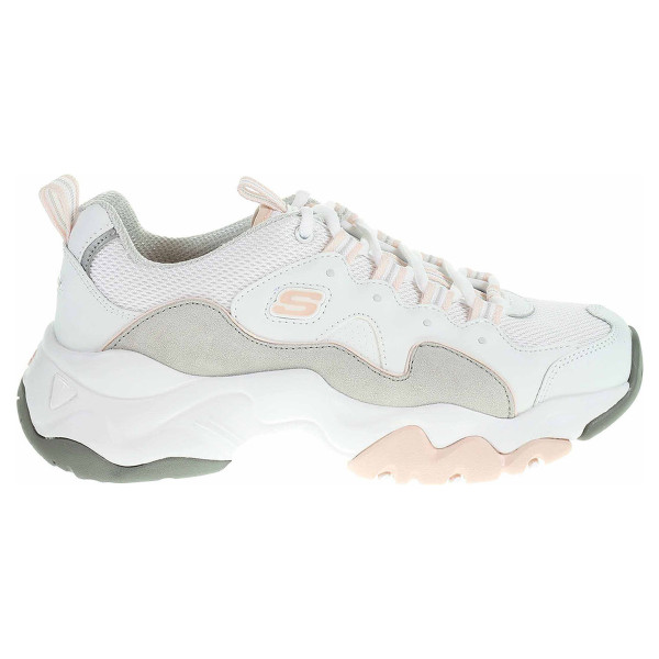 detail Skechers D´Lites 3.0 - Zenway white-gray-pink