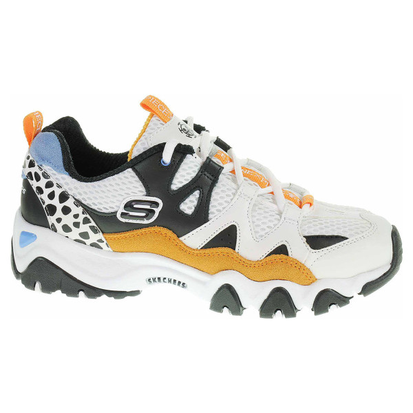 detail Skechers D´Lites 2.0 - Tidal Waves white-black-gold