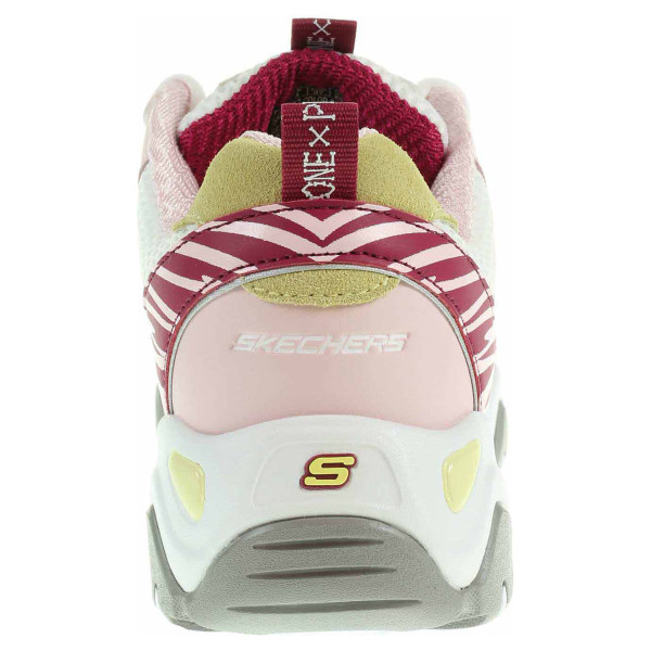 detail Skechers D´Lites 2.0 - Tidal Waves white-pink