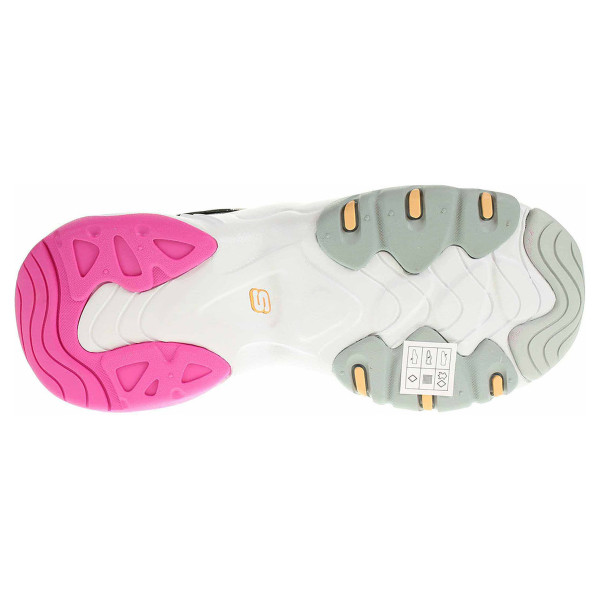 detail Skechers D´Lites 3.0 - Ocean Cloud black-hot pink