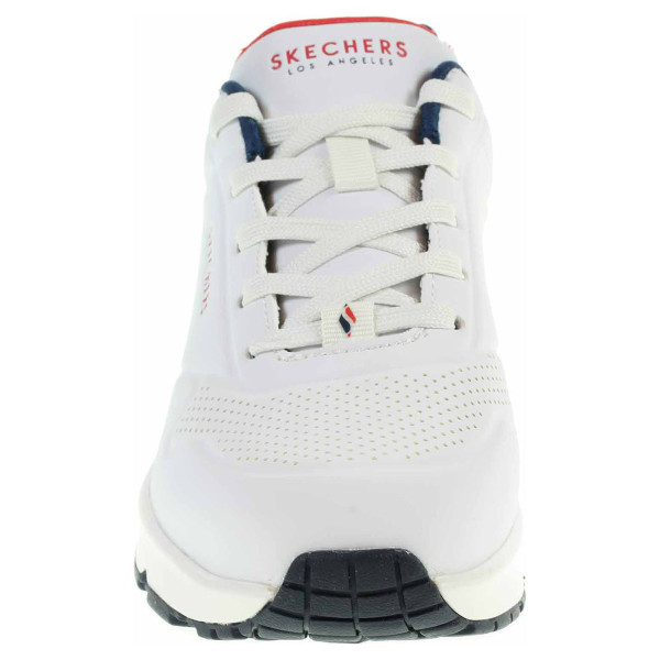 detail Skechers Uno - Stand On Air white-navy-red