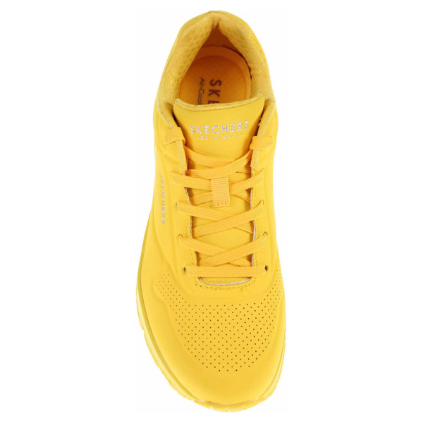 detail Skechers Uno - Stand On Air yellow