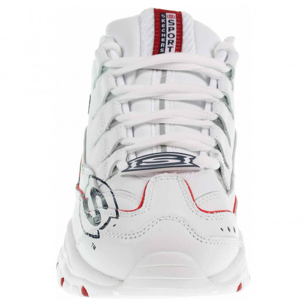detail Skechers Energy - Genuine Look white-navy-red