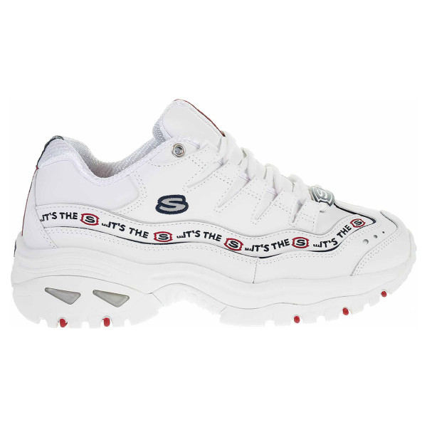 detail Skechers Energy - Dynasty Linxe white-navy-red