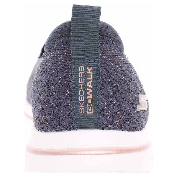 detail Skechers Go Walk 5 - Brave navy-gold