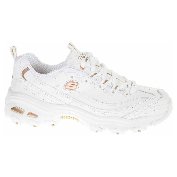 detail Skechers D´Lites - Fresh Start white-rose gold