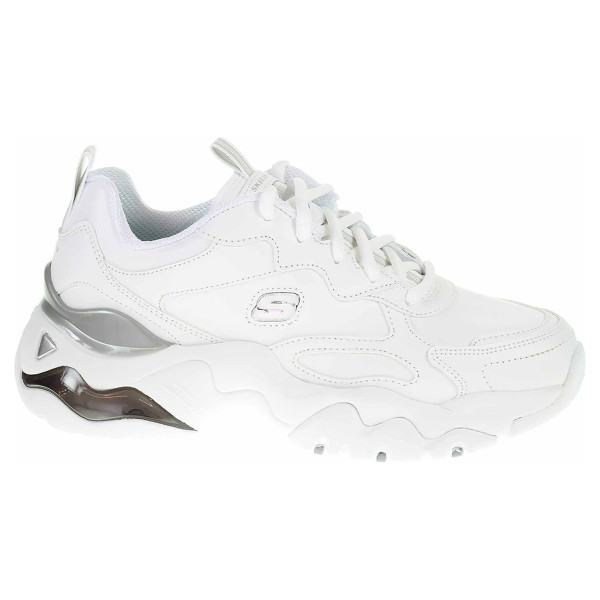 detail Skechers D´Lites 3.0 Air - Golden Rules white-silver