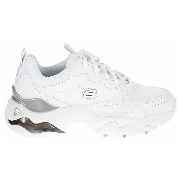 detail Skechers D´Lites 3.0 Air - Golden Rules white-silver